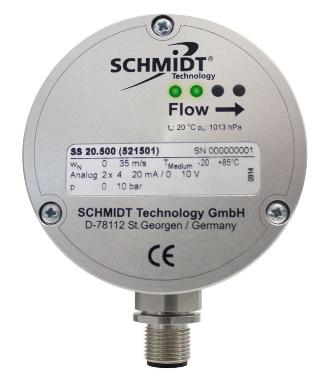 Schmidt SS20.500 thermische flowmeter luchtbehandelingssysteem