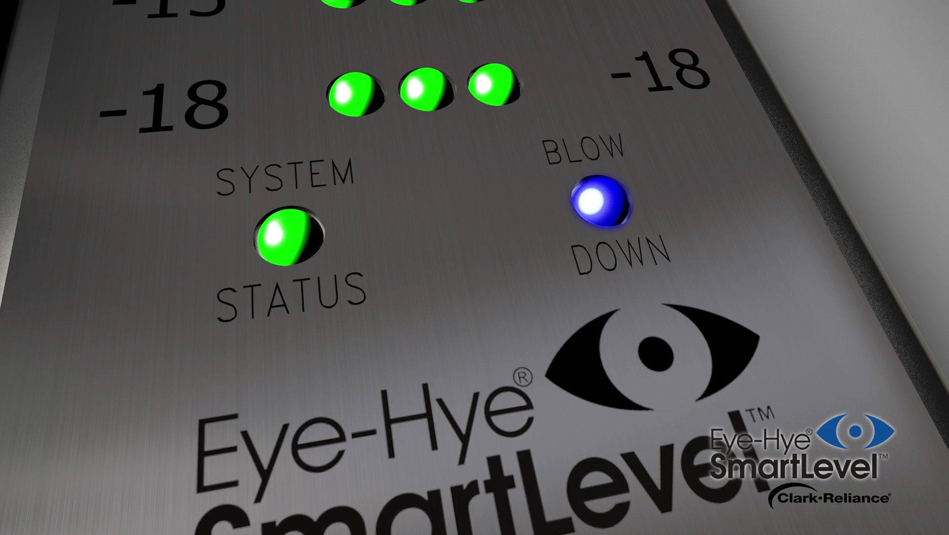 stoomketel - eye-hye smartlevel - blowdown LED